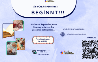Akm Etik değerler deutsch Duyuru Posteri (Duvar Takvimi (A4 - Yatay))kopyyy