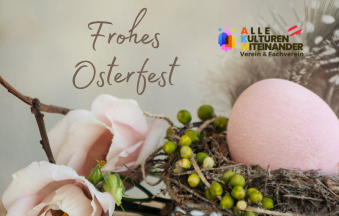 Braun Rosa Natürlich Ostern Gruß Instagram Post (YouTube Banner'ı)