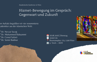 Facebook Cover - Hizmet-Bewegung im Gespräch Gegenwart und Zukunft (Youtube Banner)